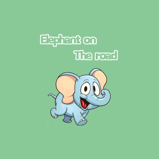 Elephant On The Road icon