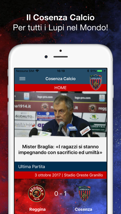 How to cancel & delete Cosenza Calcio Official from iphone & ipad 1