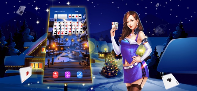 Solitaire Wonderful Night(圖2)-速報App