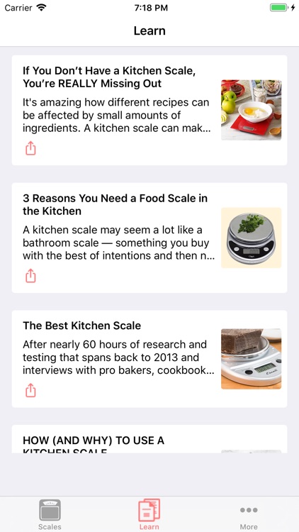 iScale: Kitchen Scale