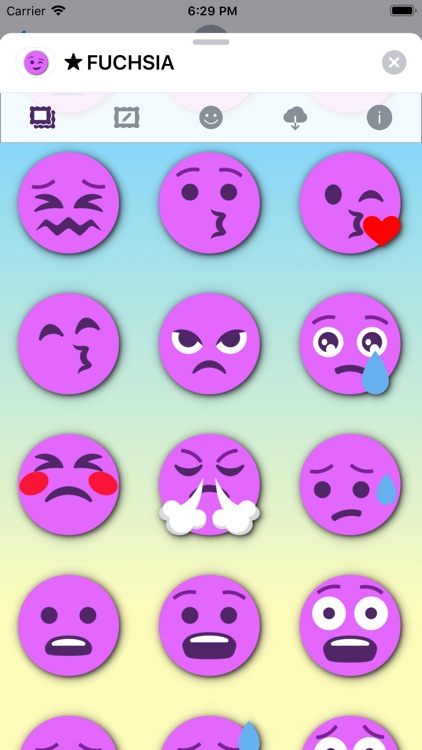 FUCHSIA Emoji • Stickers screenshot-5