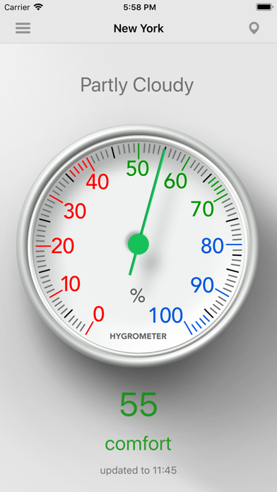 Hygrometer - Check humidity Screenshot 1