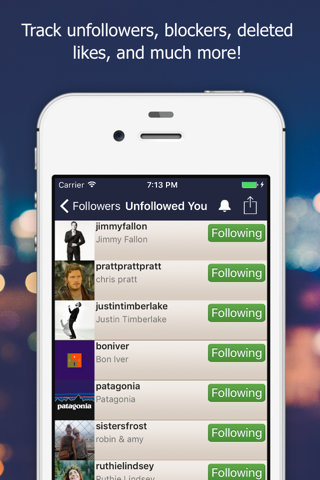 Followers Track for Instagram! screenshot 2