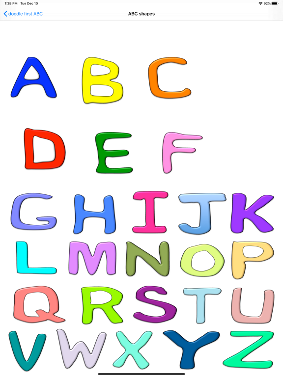 App Shopper: doodle first ABCs (Education)