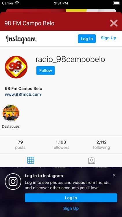 Rádio 98 FM Campo Belo screenshot-4