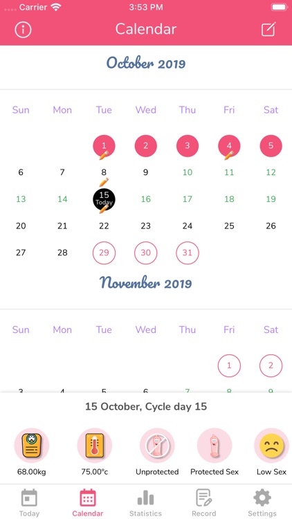 MyPeriod - Period Tracker screenshot-4