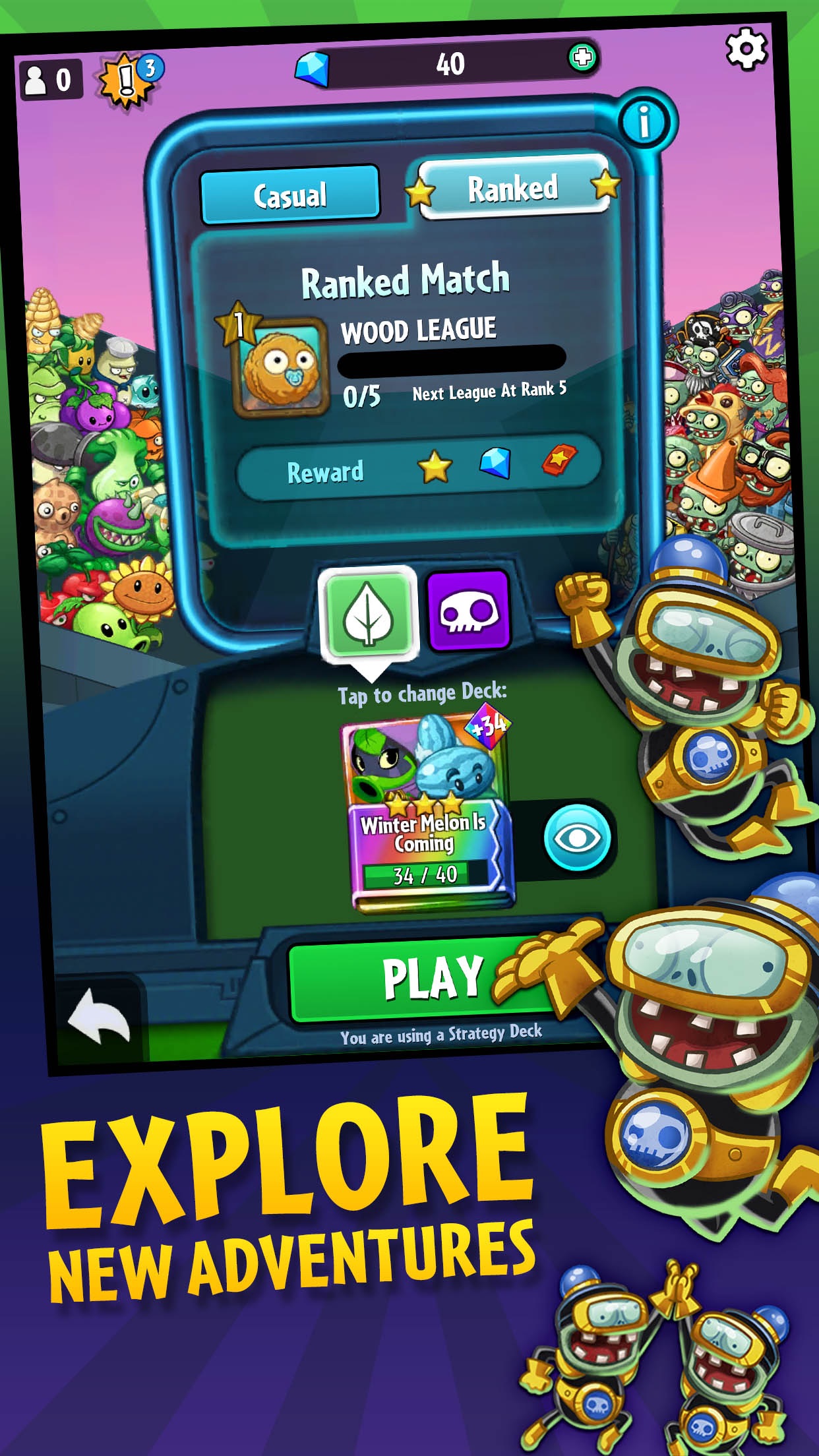 How To Get Free Gems On Plants Vs Zombies Heroes