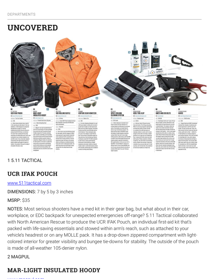 RECOIL Presents Concealment