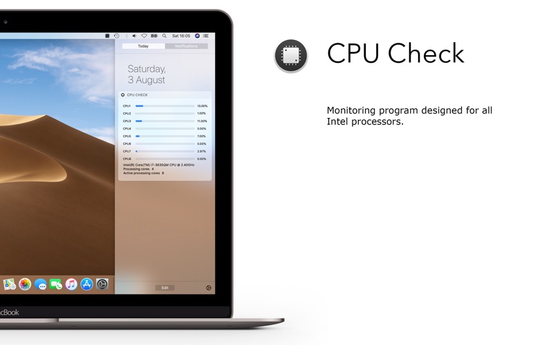 CPU Check Screenshot