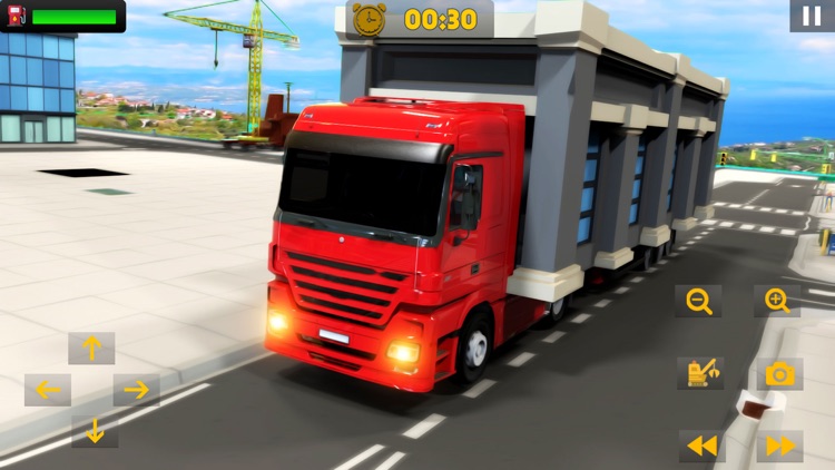 City House Mover Truck Drive screenshot-3