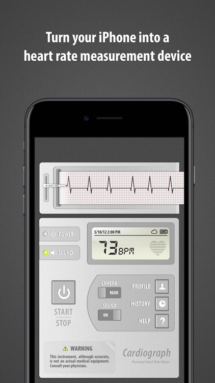 Cardiograph Classic screenshot-0