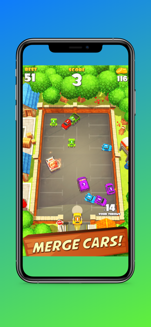 Merge fun cars: Parking games(圖2)-速報App