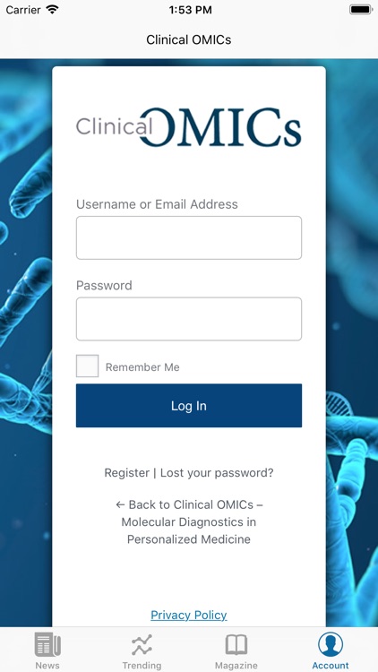 Clinical OMICs screenshot-4