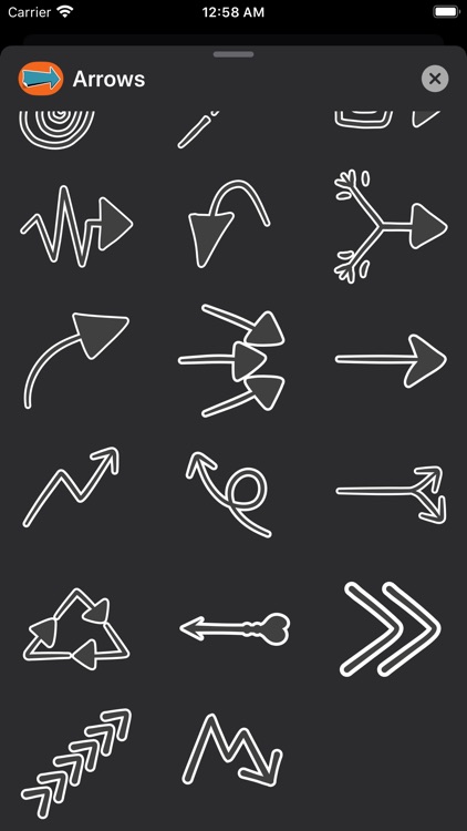 Arrows - Sticker Pack screenshot-9