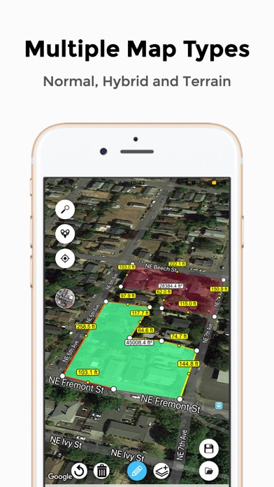 480 無料 地図上で範囲を選ぶと面積を計算してくれるアプリ Super Geo ほか 面白いアプリ Iphone最新情報ならmeeti ミートアイ