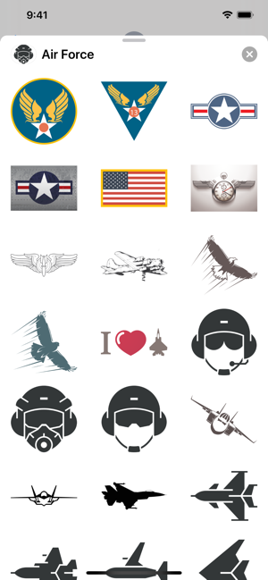Air Force - Stickers