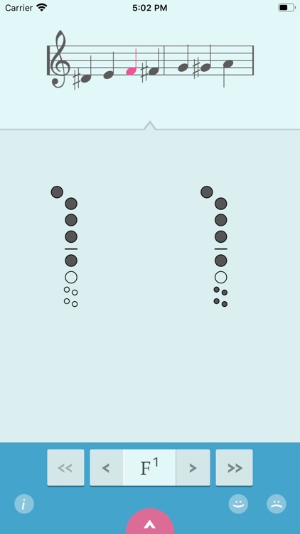 Recorder fingering chart