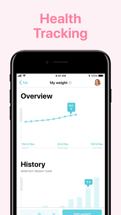 Pregnancy + | Tracker App iphone images