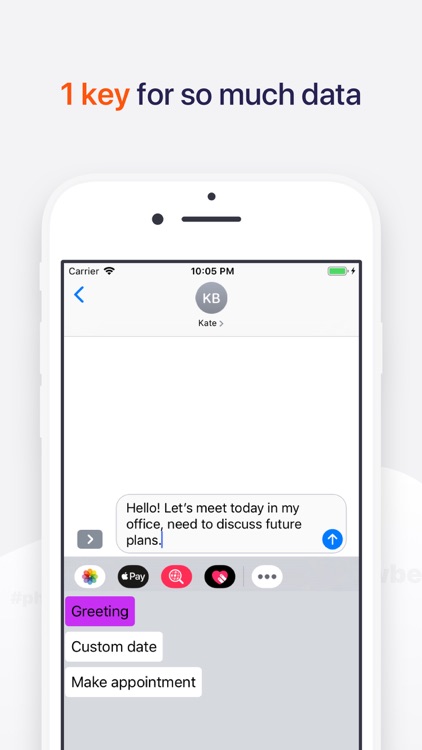 WordPad - fast phrase keyboard screenshot-3
