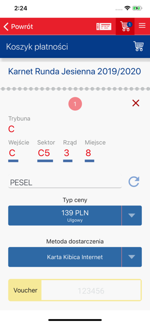 Bilety Raków Częstochowa(圖4)-速報App