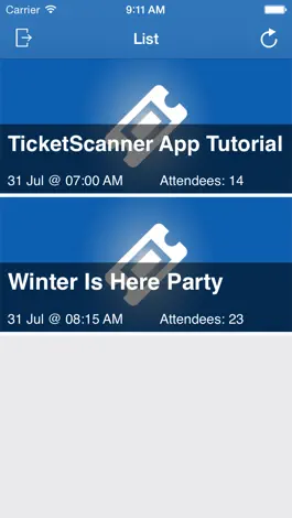 Game screenshot MyGuestlist Ticket Scanner mod apk