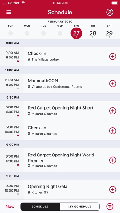 How to cancel & delete Mammoth Film Festival from iphone & ipad 2