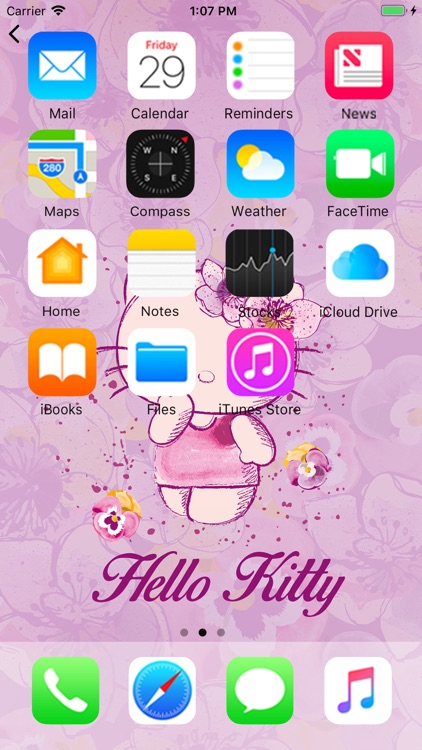 Hello Kitty famous Wallpapers screenshot-4