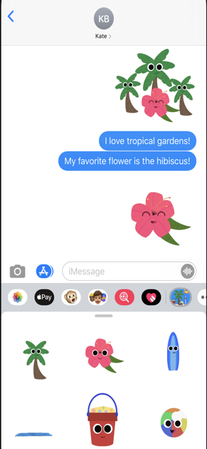 Tropical Vacation Sticker Pack(圖4)-速報App