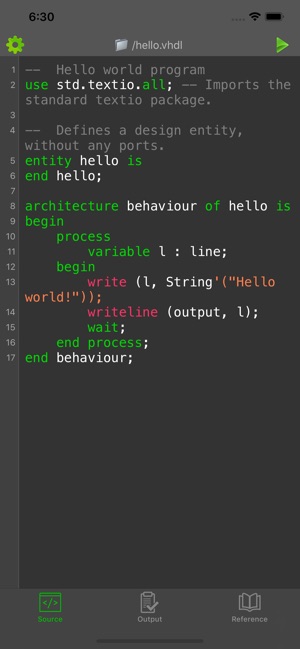 VHDL Compiler