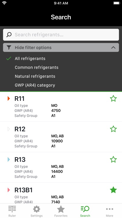 BITZER REFRIGERANT RULER screenshot-3