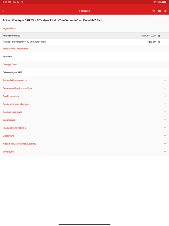 Screenshot #6 pour Formules magistrales
