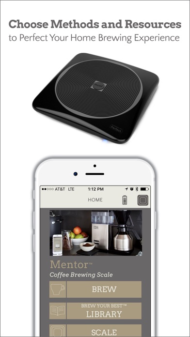 How to cancel & delete Motif Mentor Coffee Scale from iphone & ipad 1