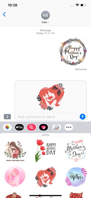 Hugs Mother's Day Stickers(圖3)-速報App