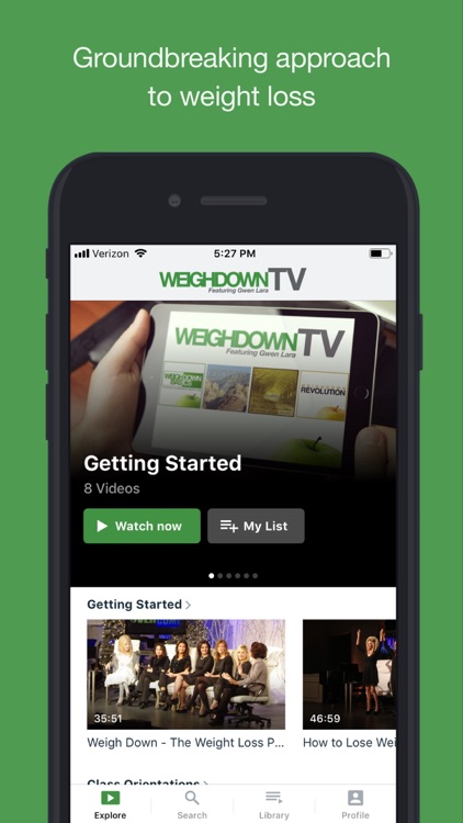 Weigh Down TV