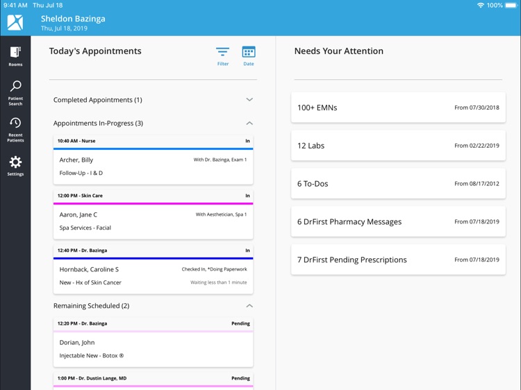 Nurse Charting App