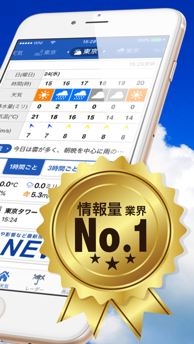 ウェザーニュース screenshot1