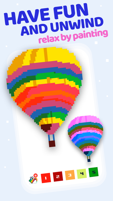 Pixel Land Color by Number art screenshot 4