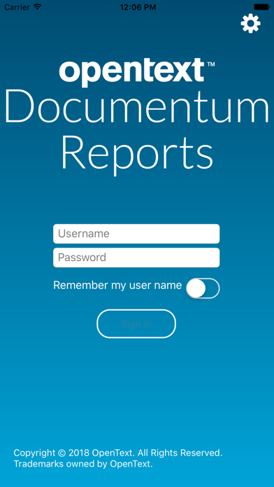 How to cancel & delete OpenText Documentum Reports from iphone & ipad 2
