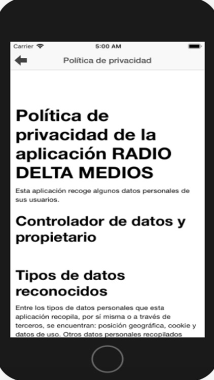 RADIO DELTA MEDIOS screenshot-3