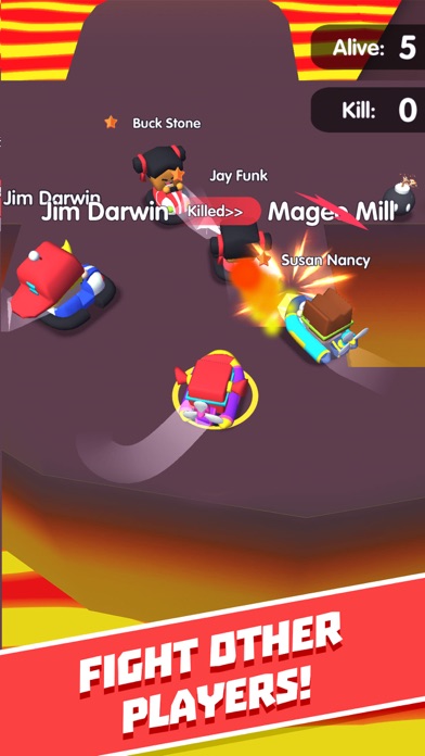 Crazy Bumper Cars-Bump For Win screenshot 2