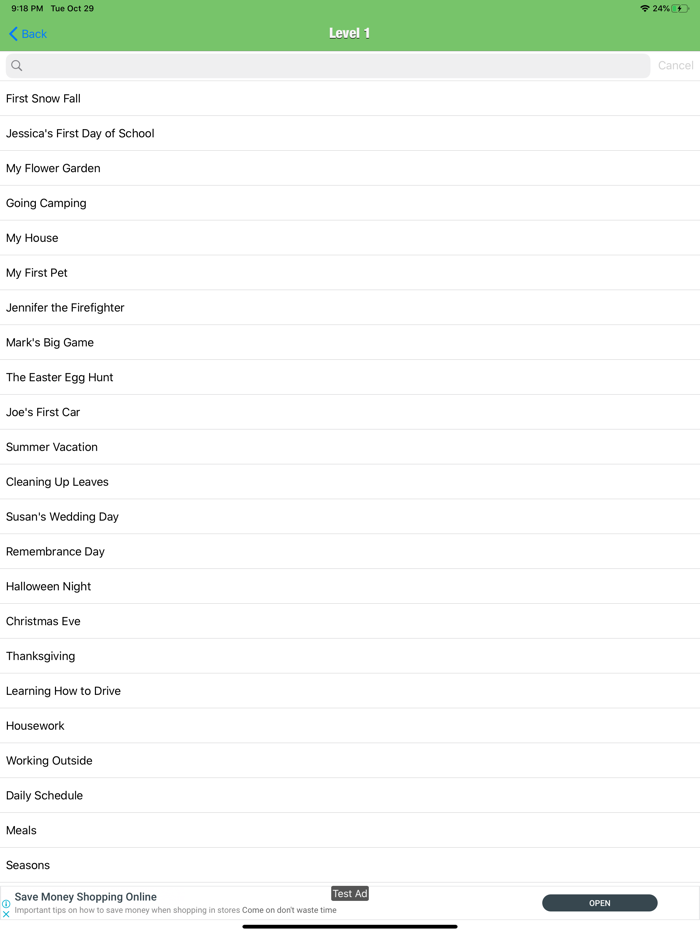 English - Listening  Speaking