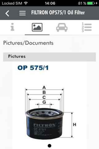 FILTRON Catalogue screenshot 3