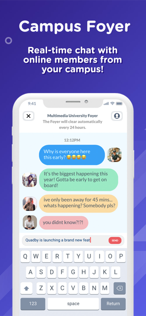 Quadby - Student Community App(圖2)-速報App