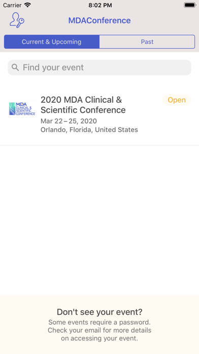 MDA Conference screenshot 2