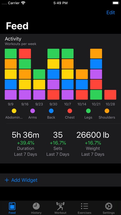 Iron - Workout Tracker screenshot-7