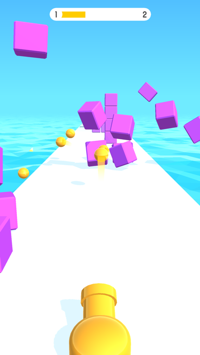 Blocky Road 3D screenshot 2