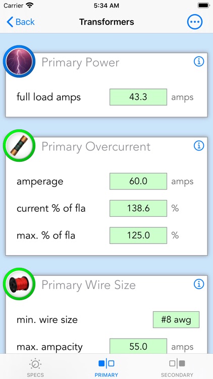 E-Calc Journeyman 2018 screenshot-4