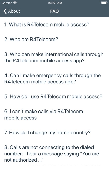 R4Telecom mobile access screenshot-3