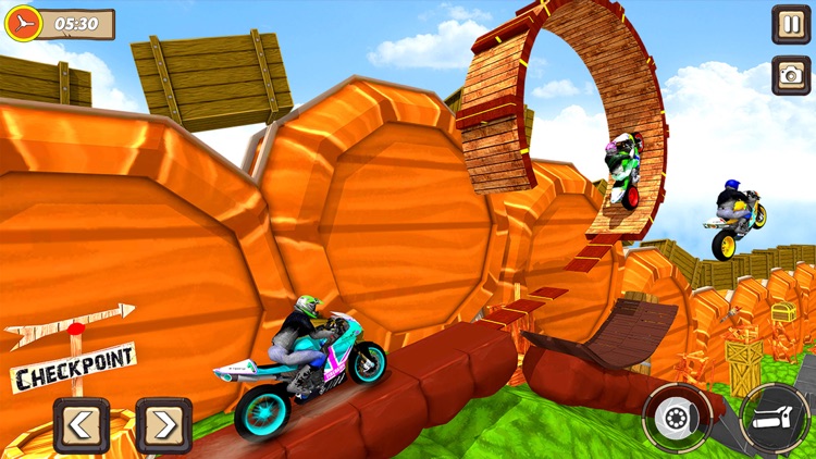 Stunt Bike Moto Xtreme Racing screenshot-0