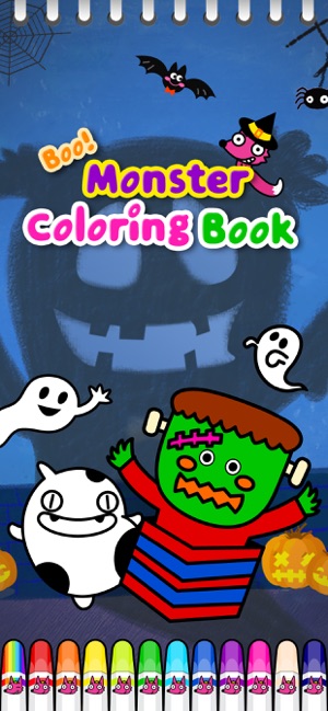 Boo! Monster Coloring Book(圖1)-速報App